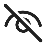 Eye Hide PNG Icon
