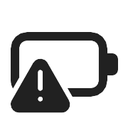 Battery Warning PNG Icon