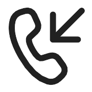 Call Inbound PNG Icon