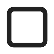 Checkbox Unchecked PNG Icon
