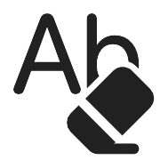 Text Clear Formatting PNG Icon