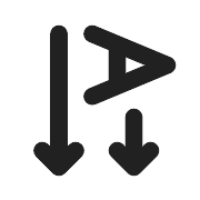 Text Direction Rotate 90 PNG Icon