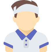 Tennis Player PNG Icon