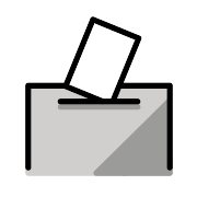 Ballot Box With Ballot PNG Icon