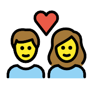 Couple With Heart PNG Icon