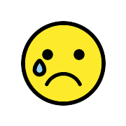 Crying Face PNG Icon