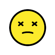 Dizzy Face PNG Icon