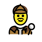 Man Detective PNG Icon