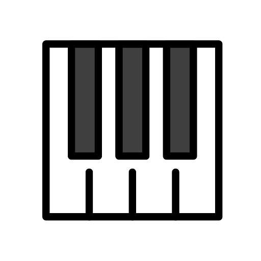Musical Keyboard Vector SVG Icon - PNG Repo Free PNG Icons
