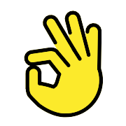 Ok Hand PNG Icon