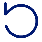 Duotone Rotate Left PNG Icon