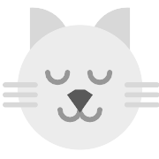 White Cat PNG Icon