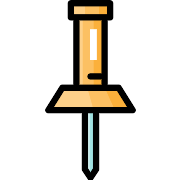 Push Pin PNG Icon