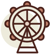London Eye Monument PNG Icon