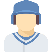 Baseball Player PNG Icon