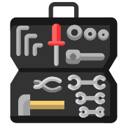 Toolbox Repair Box Tool Box Toolboxes Toolkit Tools Equipment PNG Icon
