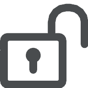 Lock Unlocked PNG Icon