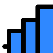 Chart Histogram Two Vector SVG Icon - PNG Repo Free PNG Icons