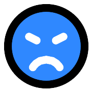 Angry Face PNG Icon