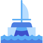Catamaran PNG Icon