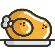 Roast Chicken PNG Icon
