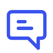 Message Right Text PNG Icon
