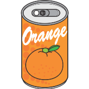 Soda Can Orange PNG Icon