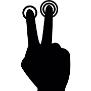 Two Fingers PNG Icon