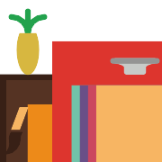 Bookshelf PNG Icon