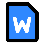 File Word PNG Icon