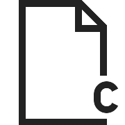 C File Format Document Extension File Format PNG Icon
