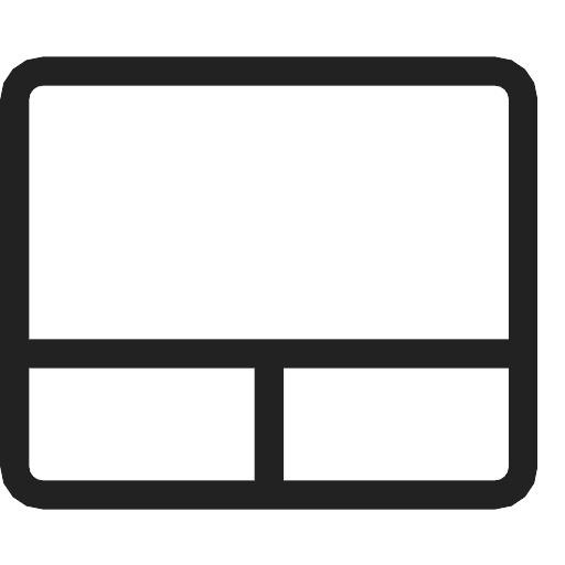 Touchpad Computer Device Laptop Technology Vector SVG Icon PNG Repo
