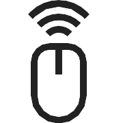 Click Cursor Mouse Pointer Wired Device PNG Icon