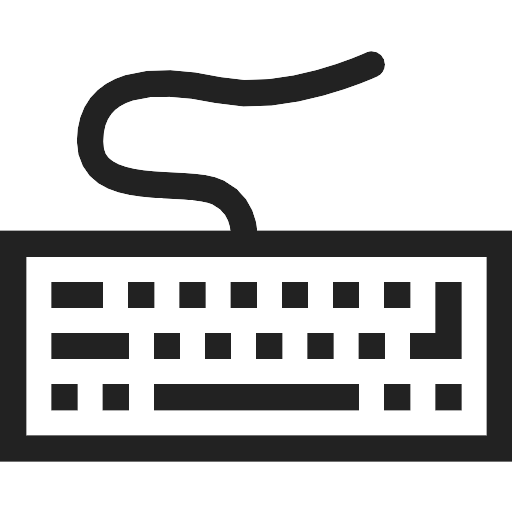 Key Keyboard Wired Device Technology Vector SVG Icon PNG Repo Free PNG Icons