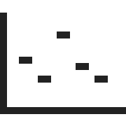 Chart Diagram Dot Graph Statistics PNG Icon