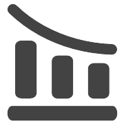 Column Decrease Vector SVG Icon - PNG Repo Free PNG Icons