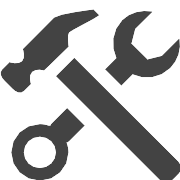 Hammer And Wrench PNG Icon