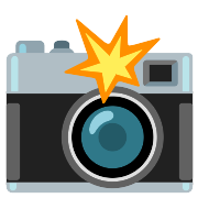 Camera With Flash PNG Icon