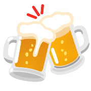 Clinking Beer Mugs PNG Icon