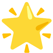 Glowing Star PNG Icon
