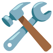 Hammer And Wrench PNG Icon