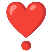 Heart Exclamation PNG Icon