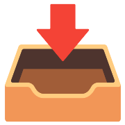Inbox Tray PNG Icon