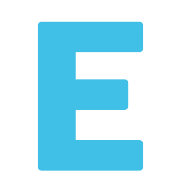 Letter E PNG Icon