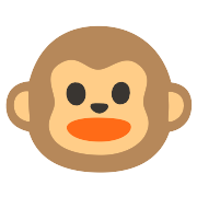 Monkey Face PNG Icon
