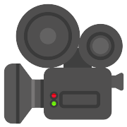 Movie Camera PNG Icon