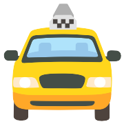 Oncoming Taxi PNG Icon