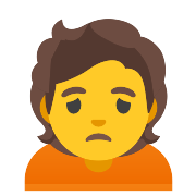 Person Frowning PNG Icon