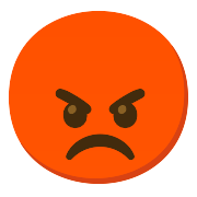 Pouting Face PNG Icon