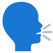 Speaking Head PNG Icon